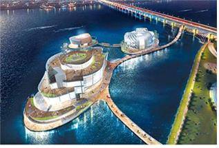 일본의 메가 플로트 조감도 사진 출처 : 홈페이지 캡처