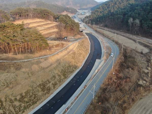 평해~온정 구간 국도 88호선./울진군 제공