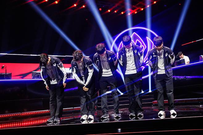 2025 MSI 출전 중인 젠지 선수들. 사진 | 라이엇 게임즈