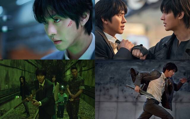 '전지적 독자 시점'은 10년 이상 연재된 소설이 완결된 날, 소설 속 세계가 현실이 되어 버리고 유일한 독자였던 김독자가 소설의 주인공 유중혁 그리고 동료들과 함께 멸망한 세계에서 살아남기 위한 판타지 액션 영화로, 동명의 웹툰을 원작으로 한다. /롯데엔터테인먼트