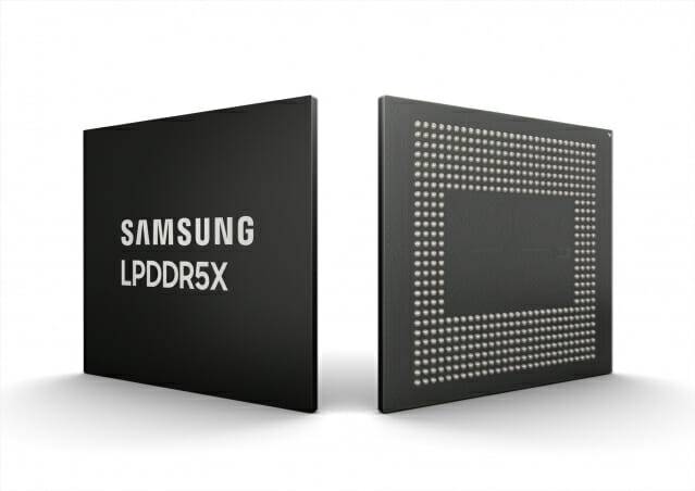삼성전자 LPDDR5X D램(사진=삼성전자)