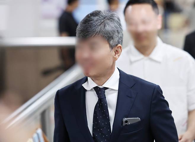 이종호 전 플랙인베스트먼트 대표가 지난해 9월 12일 오후 서울 서초구 서울고등법원에서 열리는 도이치모터스 주가조작 관련 항소심 선고공판에 출석하고 있다. /뉴스1