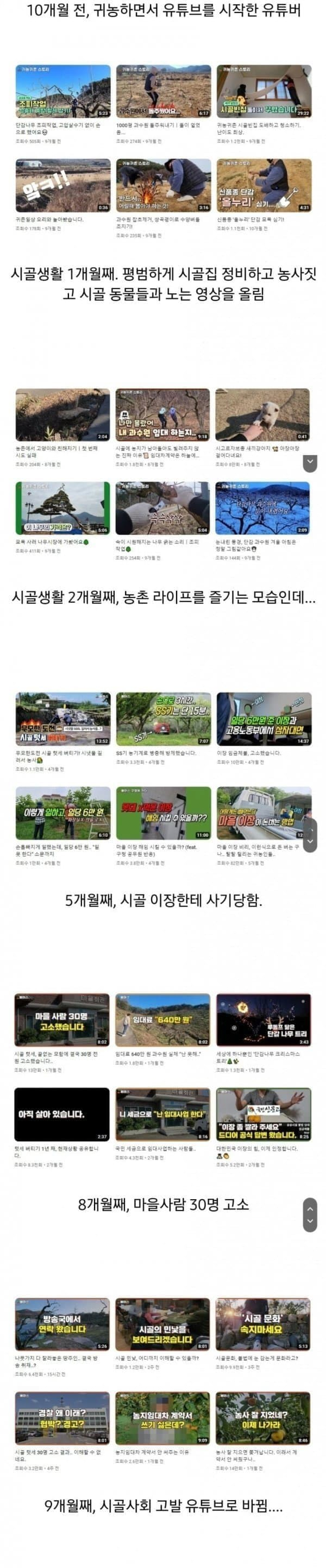 image.png 9개월만에 흑화한 귀농 유튜버.jpg