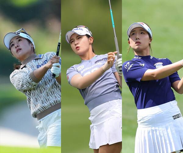 2025년 한국여자프로골프(KLPGA) 투어 하이원리조트 여자오픈에 출전하는 이정은6 프로(사진제공=2023년 BMW 레이디스 챔피언십 때 BMW 코리아). 박현경, 이동은 프로(사진제공=KLPGA)