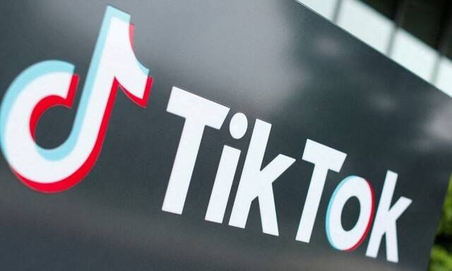 미국 캘리포니아주 컬버 시티에 있는 틱톡 사무실 바깥에 걸린 로고. 2020년 9월 15일 촬영. 로이터 연합뉴스