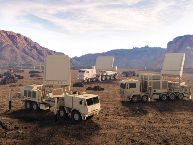 한화시스템이 개발한 ‘천궁-II 다기능레이다(MFR)’ 수출형 모델. 한화시스템 제공