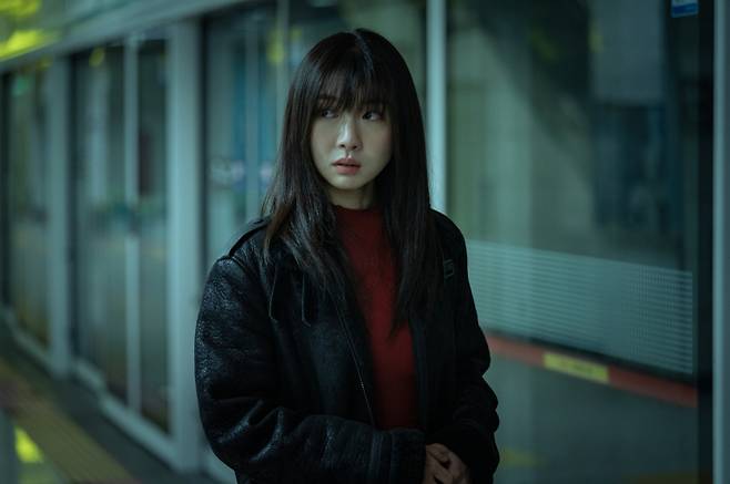 ‘괴기열차’ 속 배우 주현영 (사진=NEW)