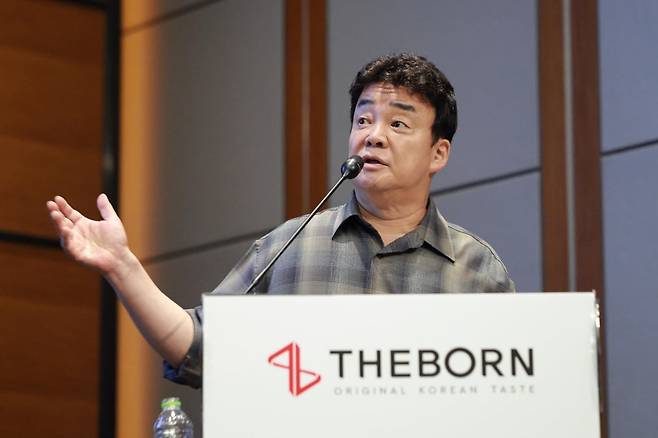 백종원 더본코리아 대표 / 사진=뉴스1