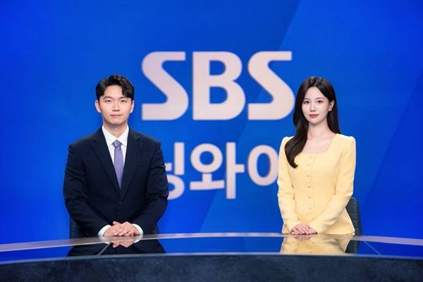 ▲ SBS 평일 모닝와이드 진행을 맡게 될 박찬근 기자(왼쪽)와 김가현 아나운서. 사진=SBS 제공.
