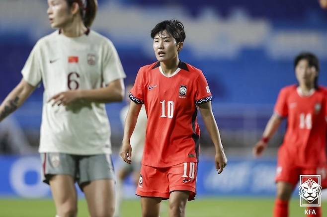 지소연. 사진=대한축구협회