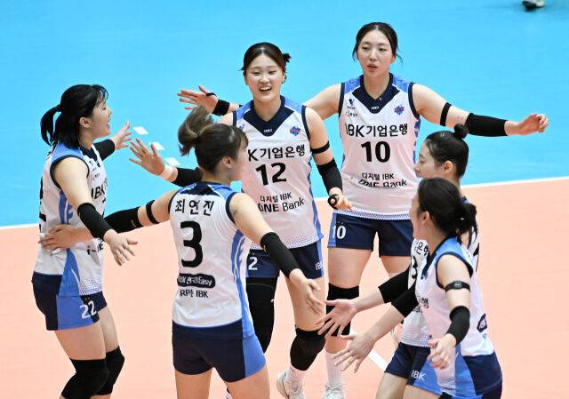 준우승으로 대회 마친 IBK기업은행./KOVO