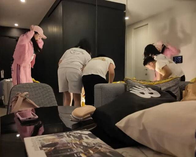 준우가 깬 조명 때문에 온 가족이 당황했다. / 유튜브 'A급 장영란' 캡처