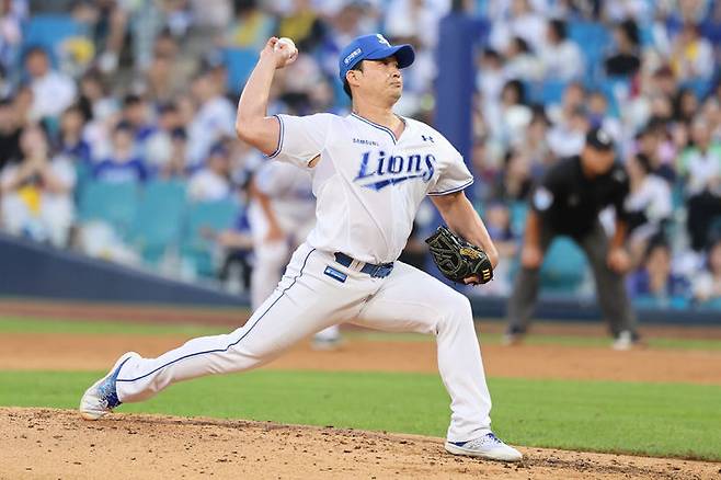 [서울=뉴시스] 프로야구 삼성 라이온즈 오승환. (사진 = 삼성 라이온즈 제공) *재판매 및 DB 금지