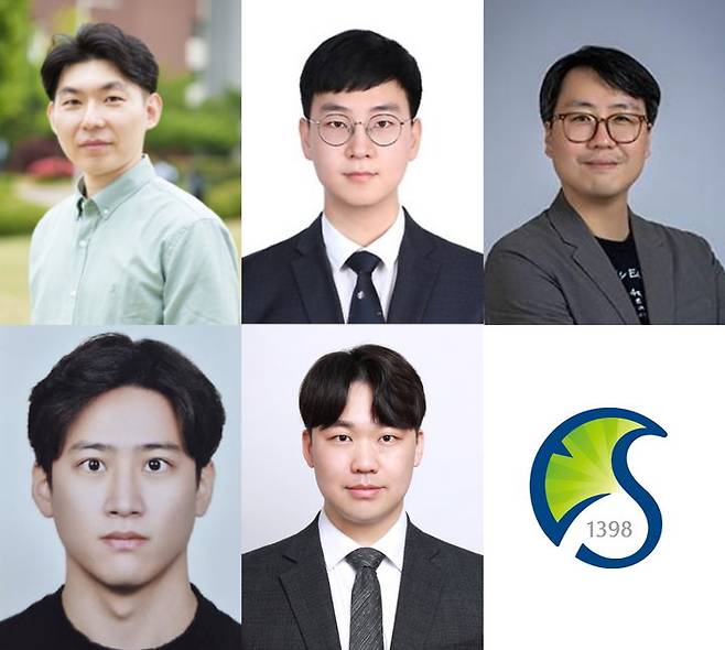 (왼쪽 위부터 시계방향으로) 성균관대 바이오메카트로닉스학과 박진성 교수, 한국교통대 전기공학과 이원석 교수, 고려대 생명정보공학과 이규도 교수, 성균관대 생명공학연구원 박주형, 김치현 박사. (사진=성균관대 제공) *재판매 및 DB 금지