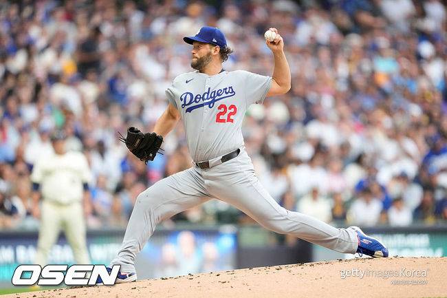 [사진] LA 다저스 클레이튼 커쇼. ⓒGettyimages(무단전재 및 재배포 금지)
