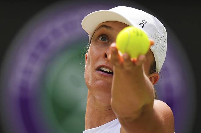 이가 시비옹테크. AP연합뉴스