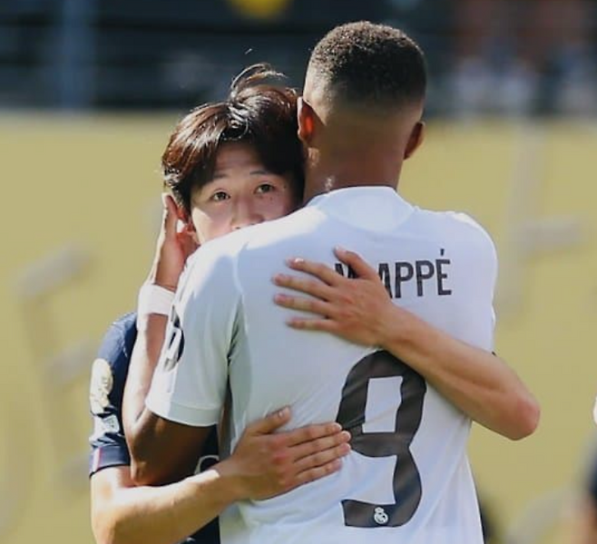 이강인과 음바페, 게티이미지