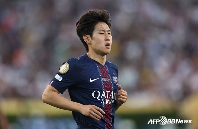 PSG 공격수 이강인. /AFPBBNews=뉴스1