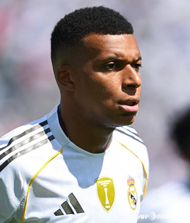 레알 마드리드 공격수 킬리안 음바페. /AFPBBNews=뉴스1