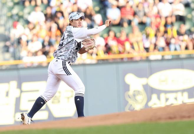 두산 베어스 내야수 박준순. /사진=두산 베어스 제공