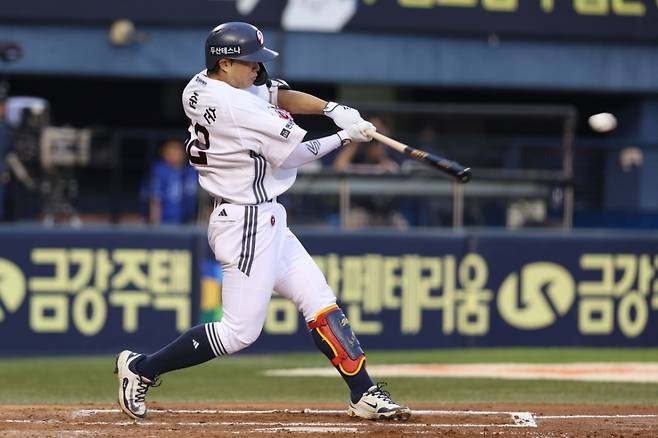 두산 베어스 내야수 박준순. /사진=두산 베어스 제공