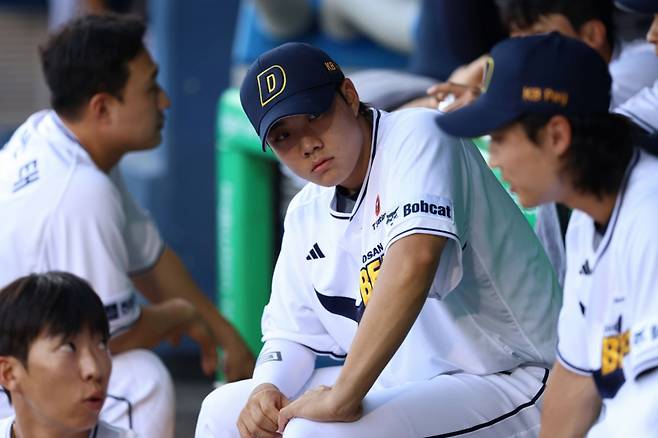 두산 베어스 내야수 박준순. /사진=두산 베어스 제공