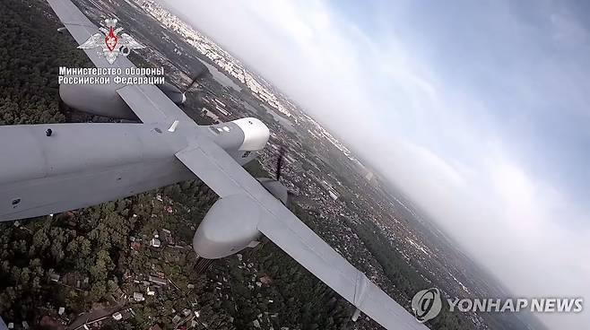 2019년 공개된 알티우스 비행 영상 [EPA/러시아 국방부 연합뉴스 자료사진. 재판매 및 DB 금지]