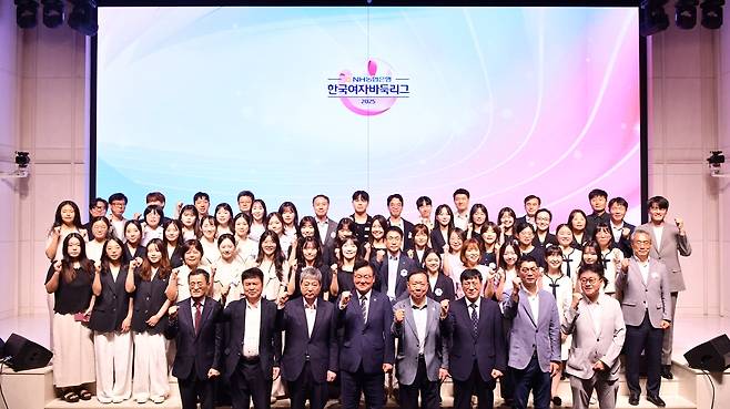 한국여자바둑리그 출전 선수들 [한국기원 제공. 재판매 및 DB 금지]