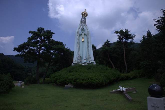 천진암 성지 광암성당 내부 모습. 김지영