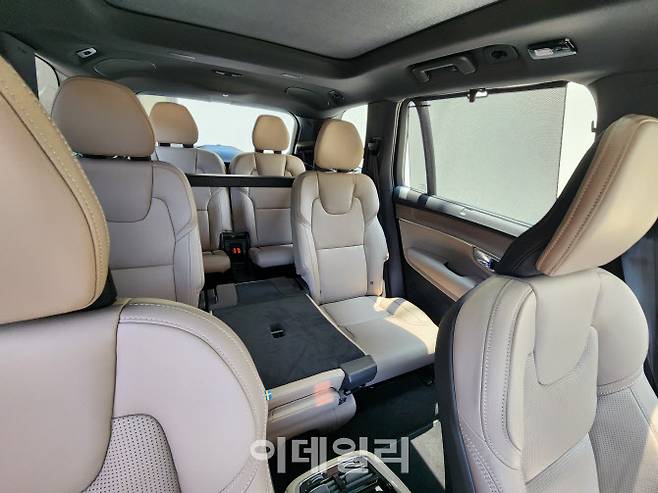 볼보 신형 XC90 실내 (사진=이배운 기자)