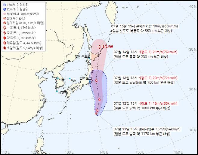 (사진=기상청 홈페이지)