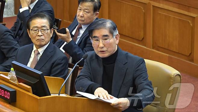 김용현 전 국방부 장관(헌법재판소 제공) 2025.1.23/뉴스1