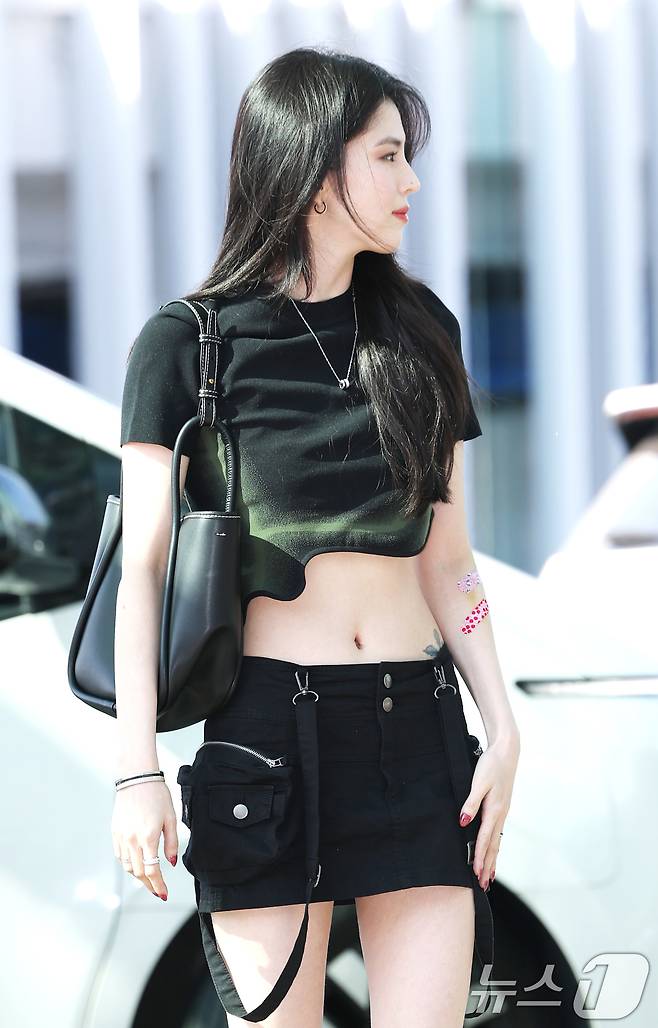배우 한소희가 뜨거운 여름 여인으로 변신했다. ⓒ News1 권현진 기자