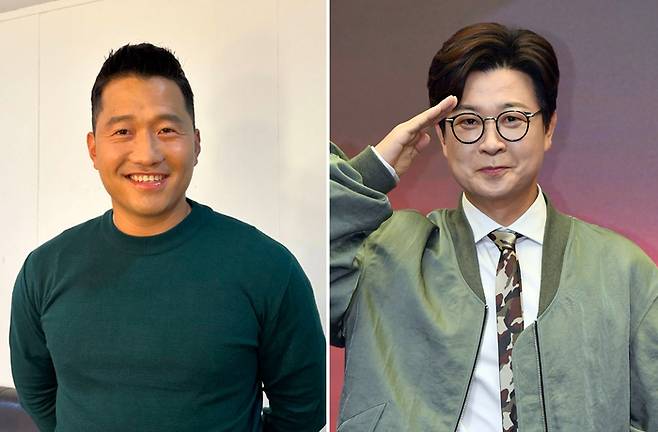 강형욱(왼쪽)과 김성주. 사진 | 강형욱 SNS, 스포츠서울 DB