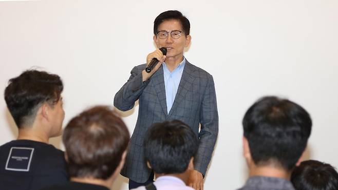 김문수, 대구서 청년간담회