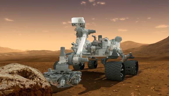 화성 착륙 탐사선 큐리오시티. [사진=NASA]