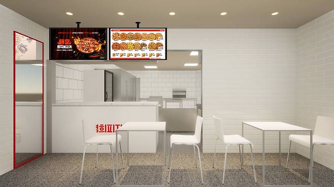 자가제빵 선명희 피자의 내부 전경. <부자비즈>