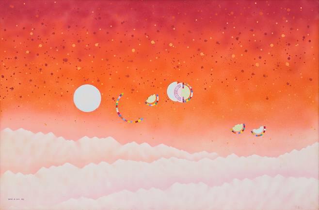 이성자 '극지로 가는 길 83년 11월'(1983년).