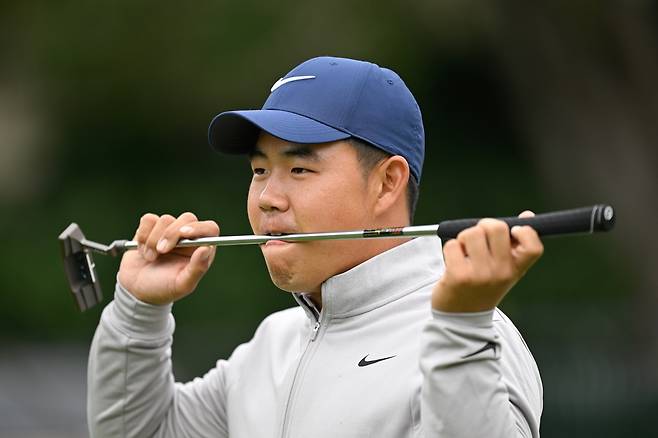 대회 첫날 4언더파를 몰아쳐 공동 9위에 오른 김주형. [사진=PGA투어]