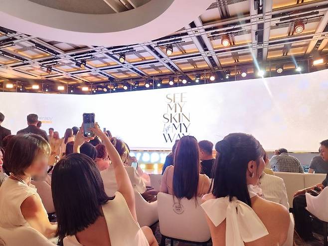 [서울=뉴시스] 이승주 기자 = 멀츠 에스테틱스는 11일 그랜드 하얏트 서울 그랜드 볼룸에서 차세대 초음파 리프팅 기기 '울쎄라피 프라임' 공개 기념 미디어데이를 개최했다. 2025.07.11. heyjude@newsis.com *재판매 및 DB 금지