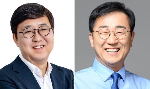 이재명 대통령은 11일 문화체육관광부 장관에 최휘영 놀유니버스 대표(왼쪽), 국토교통부 장관에 김윤덕 더불어민주당 의원을 지명했다. 뉴스1