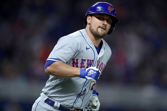 전성기 시절인 뉴욕 메츠 시절 J.D 데이비스.  게티이미지코리아