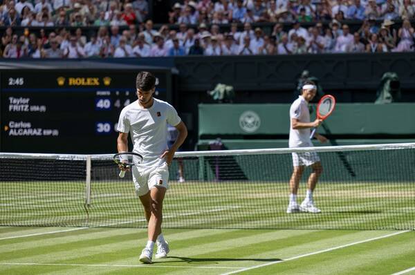 3연속 결승에 진출한 알카라스(사진=윔블던 SNS)