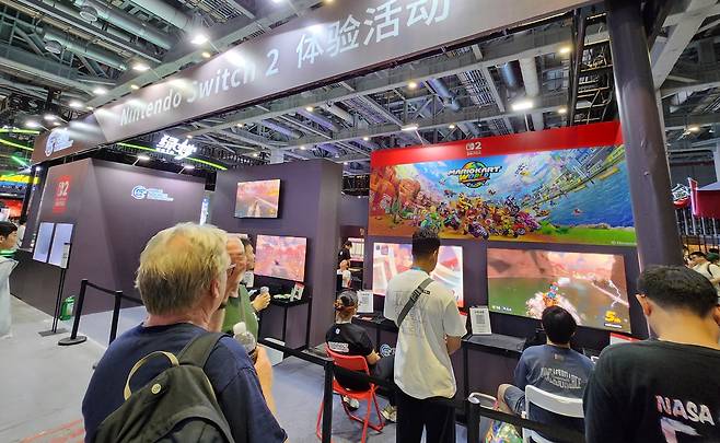 -&nbsp;스위치2 간판 타이틀 '마리오 카트 월드'도 출품됐다