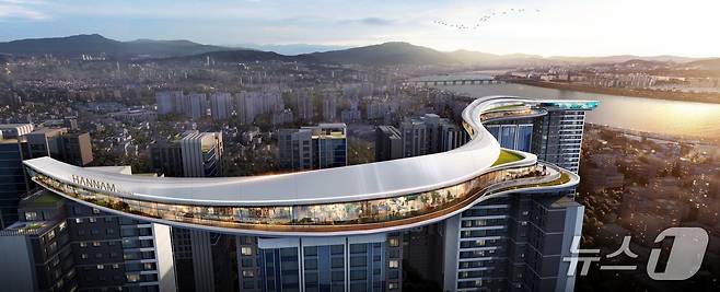 2022년 당시 한남써밋 투시도(대우건설 제공)