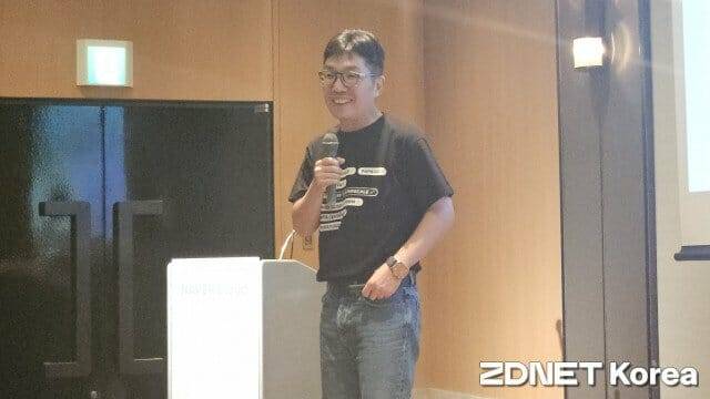 김유원 네이버클라우드 대표 (사진=한정호 기자)