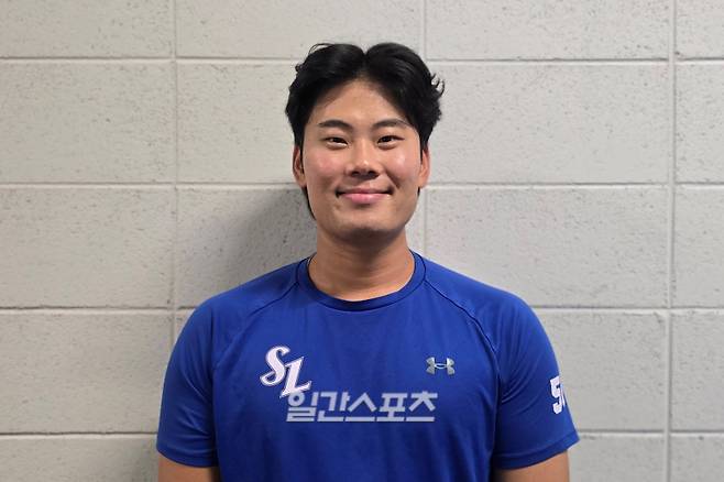 11일 대전에서 열린 퓨처스 올스타전을 앞두고 만난 삼성 이창용. 대전=윤승재 기자