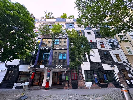 훈데르트바서의 작품을 전시하는 미술관·박물관으로 사용 중인 쿤스트하우스. 비엔나(오스트리아)=문희철 기자