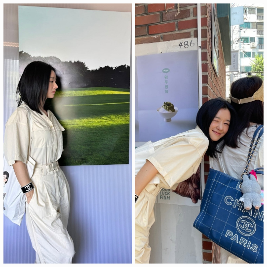 배우 서예지가 12일, 자신의 SNS에 근황 사진을 공개했다.사진=서예지 SNS