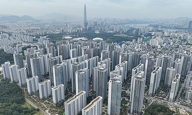 서울 강동구 올림픽파크포레온 단지 모습. 연합뉴스